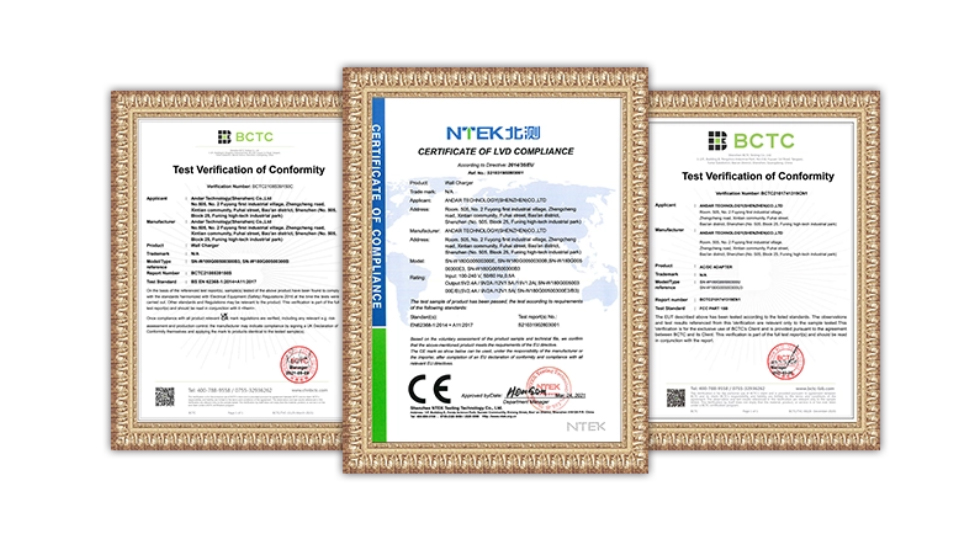 Certifications and Compliance